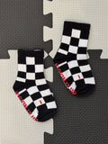 Checkered Flag Crew Socks