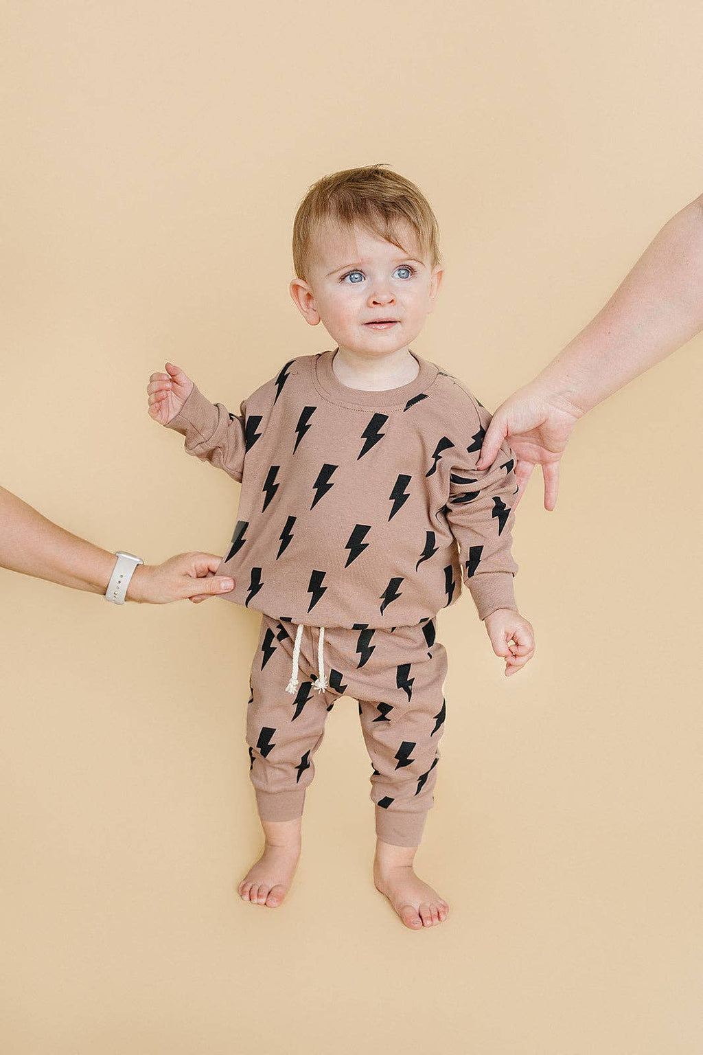 Jogger Set | Mocha Bolt