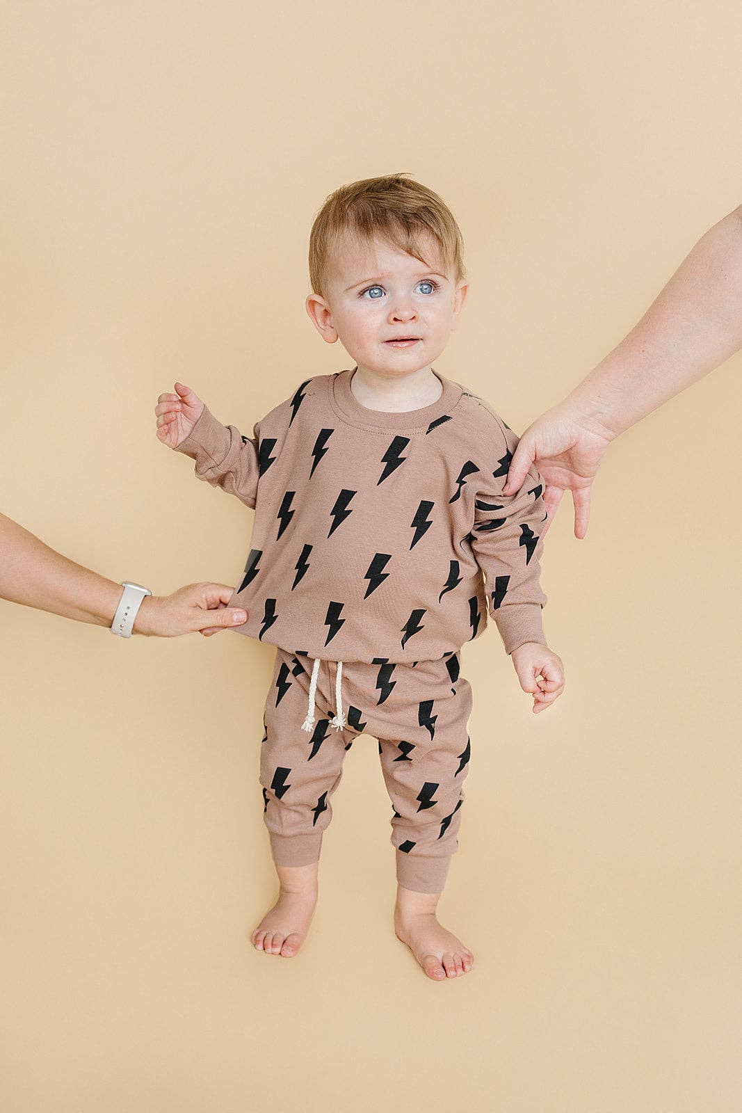 Jogger Set | Mocha Bolt