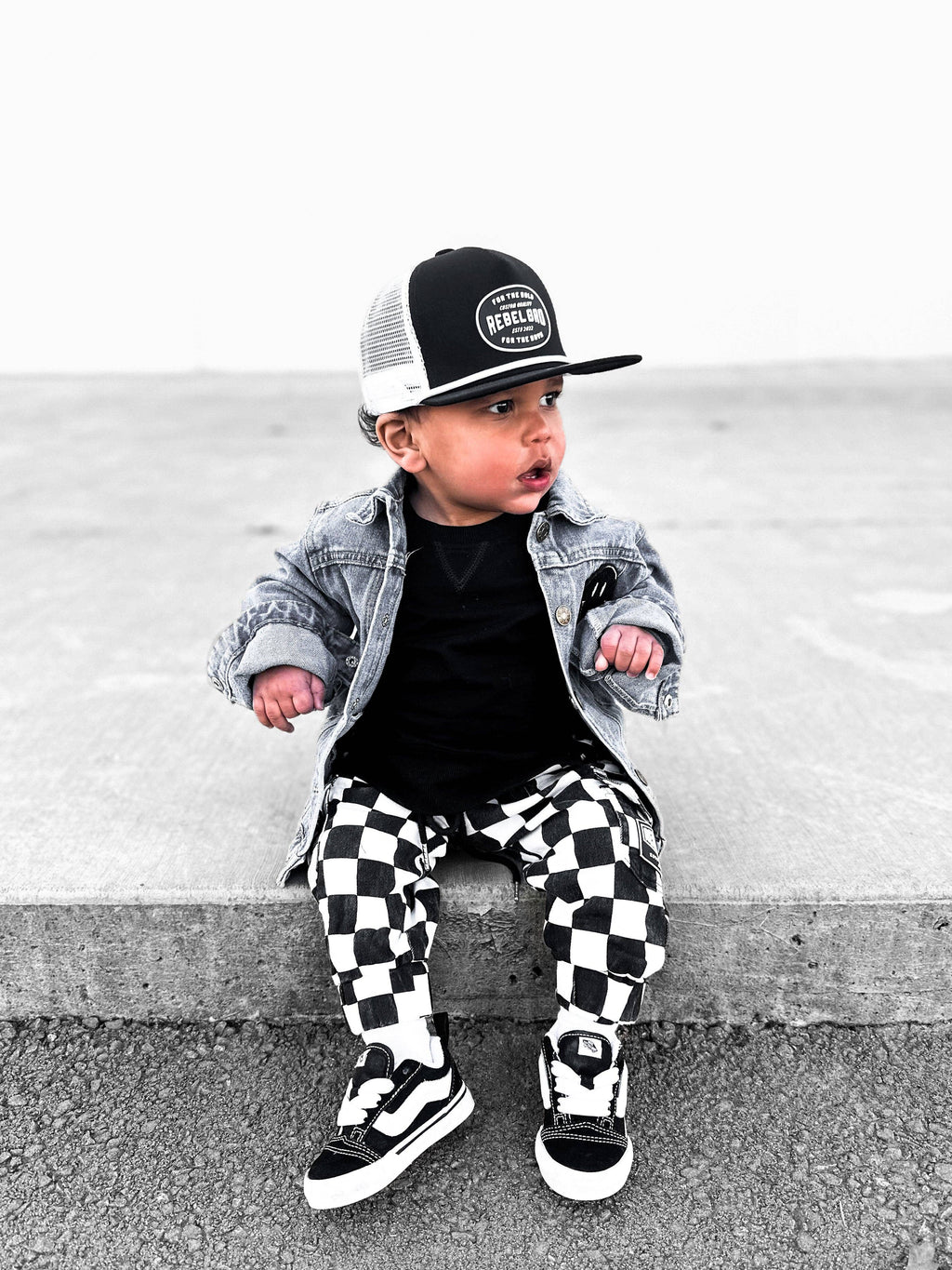 Rebel Bro Flat-Brim Snapback
