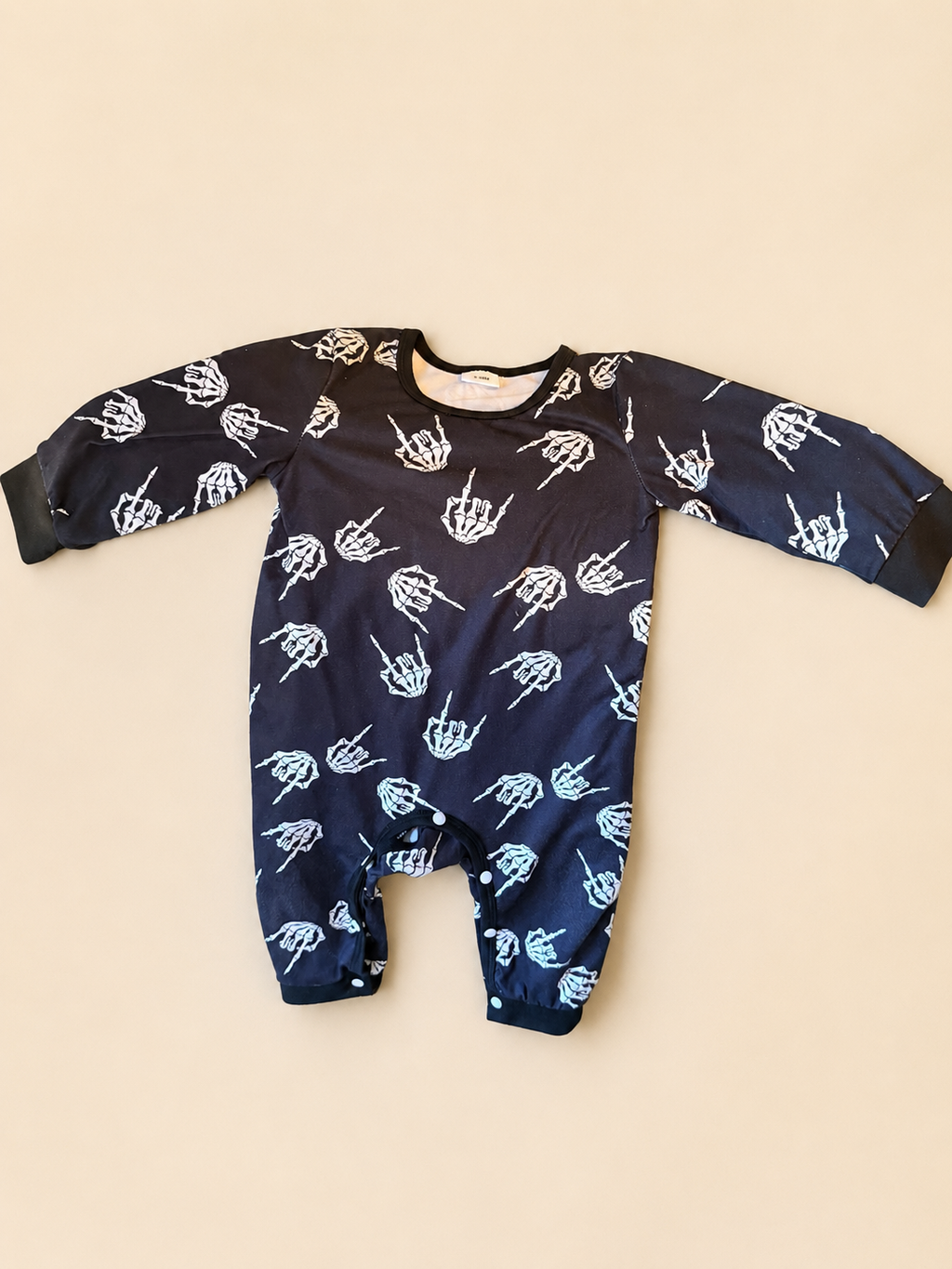 Rock On Skeleton 3-6 mo