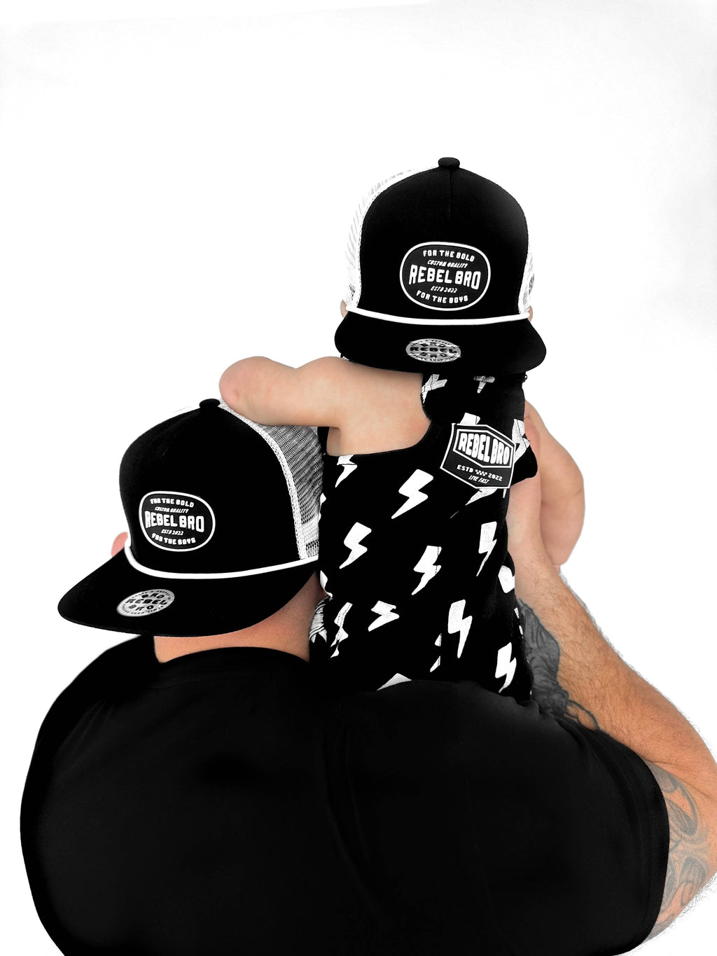 Rebel Bro Flat-Brim Snapback