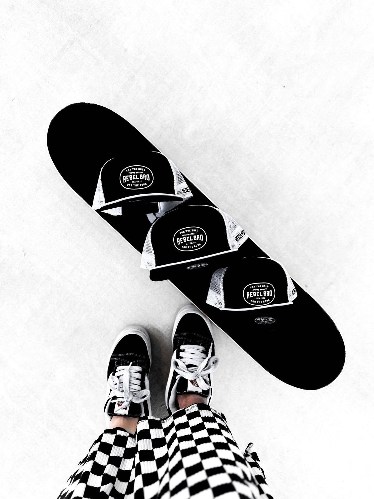 Rebel Bro Flat-Brim Snapback