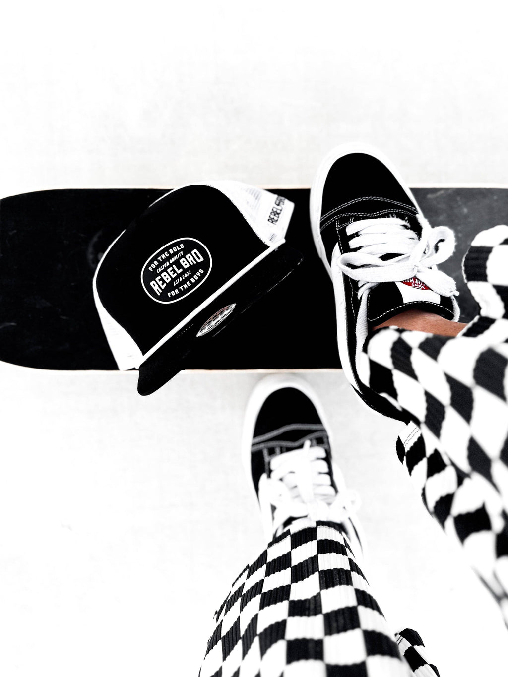 Rebel Bro Flat-Brim Snapback