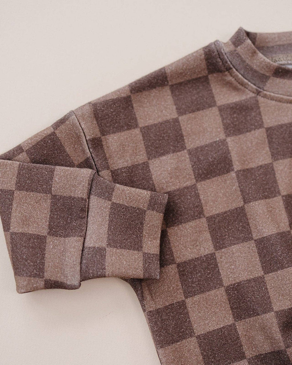 Jogger Set | Espresso Checkered