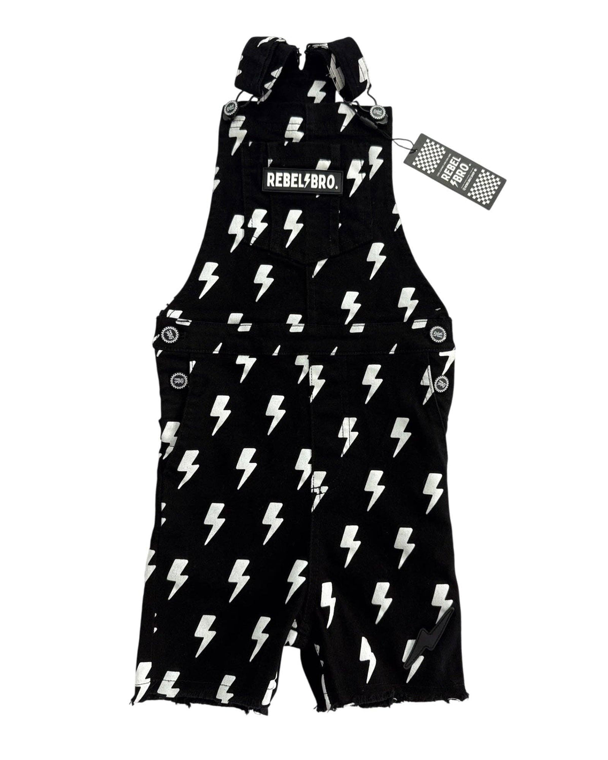 Lightning Strike Short Overalls