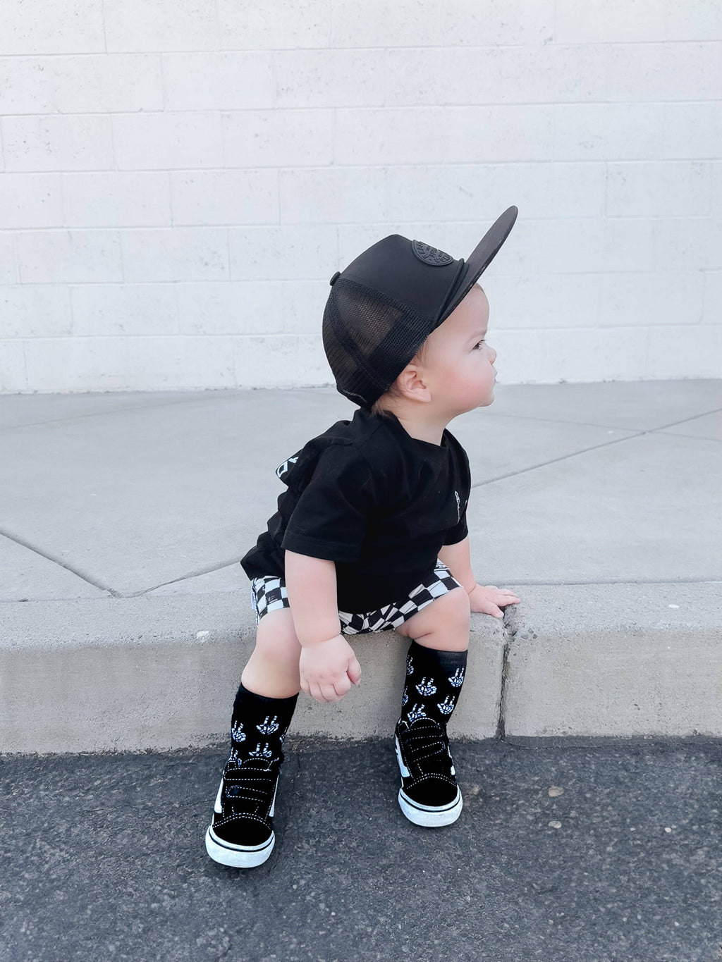 Peace & Bones Crew Socks