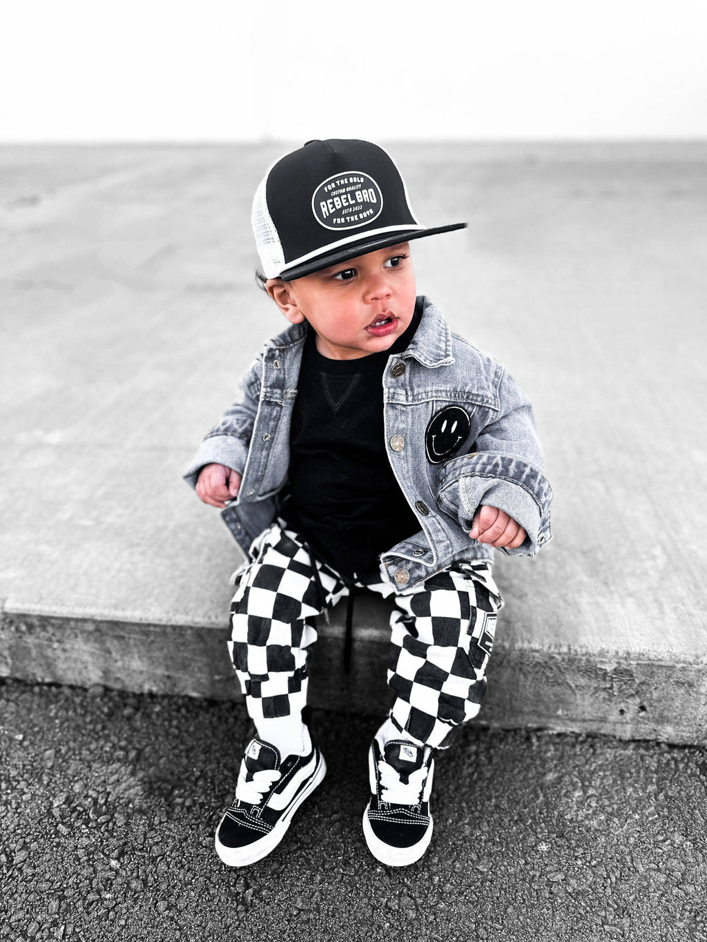 Rebel Bro Flat-Brim Snapback
