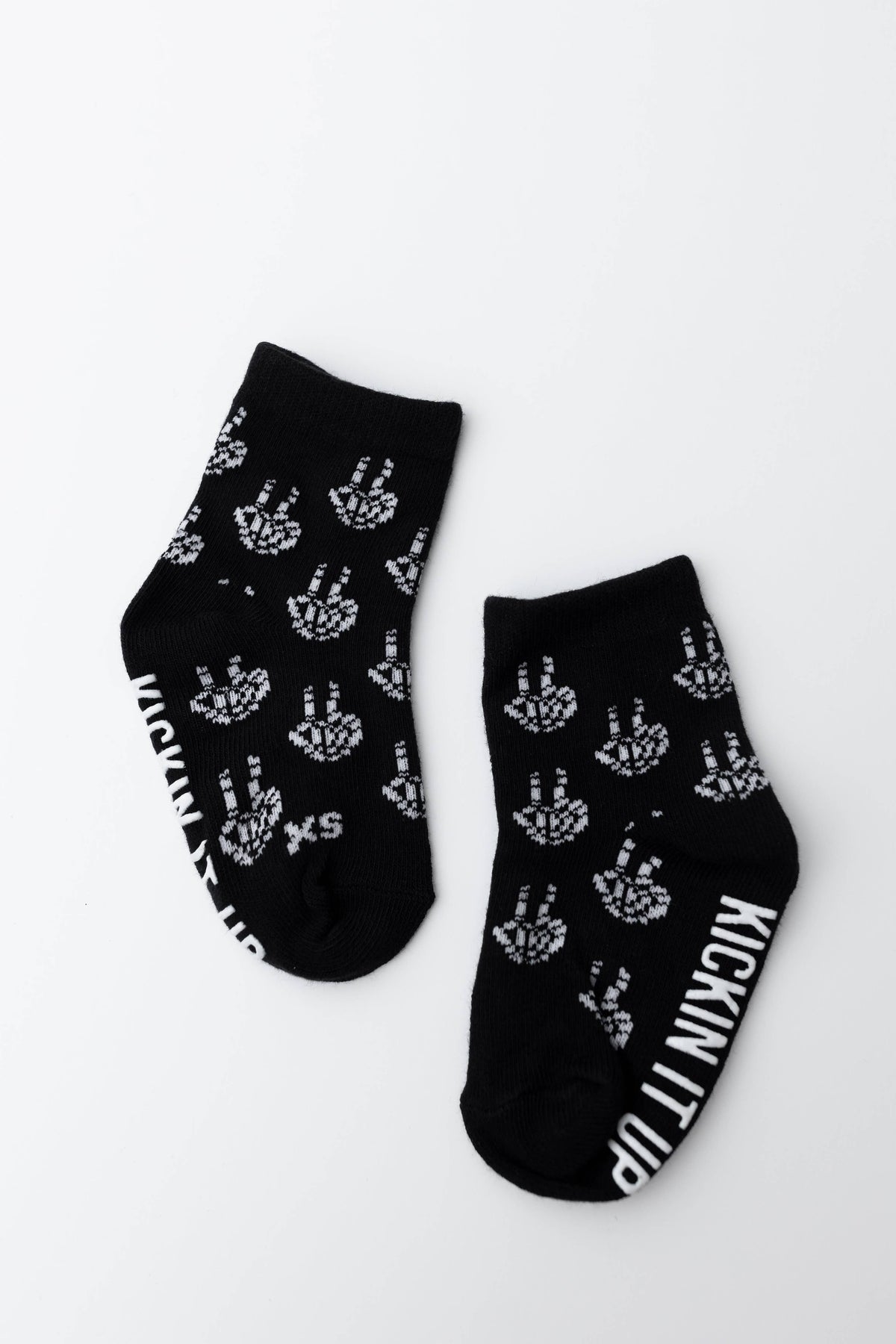 Peace & Bones Crew Socks