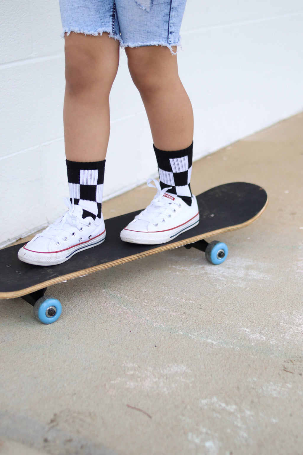 Checkered Flag Crew Socks
