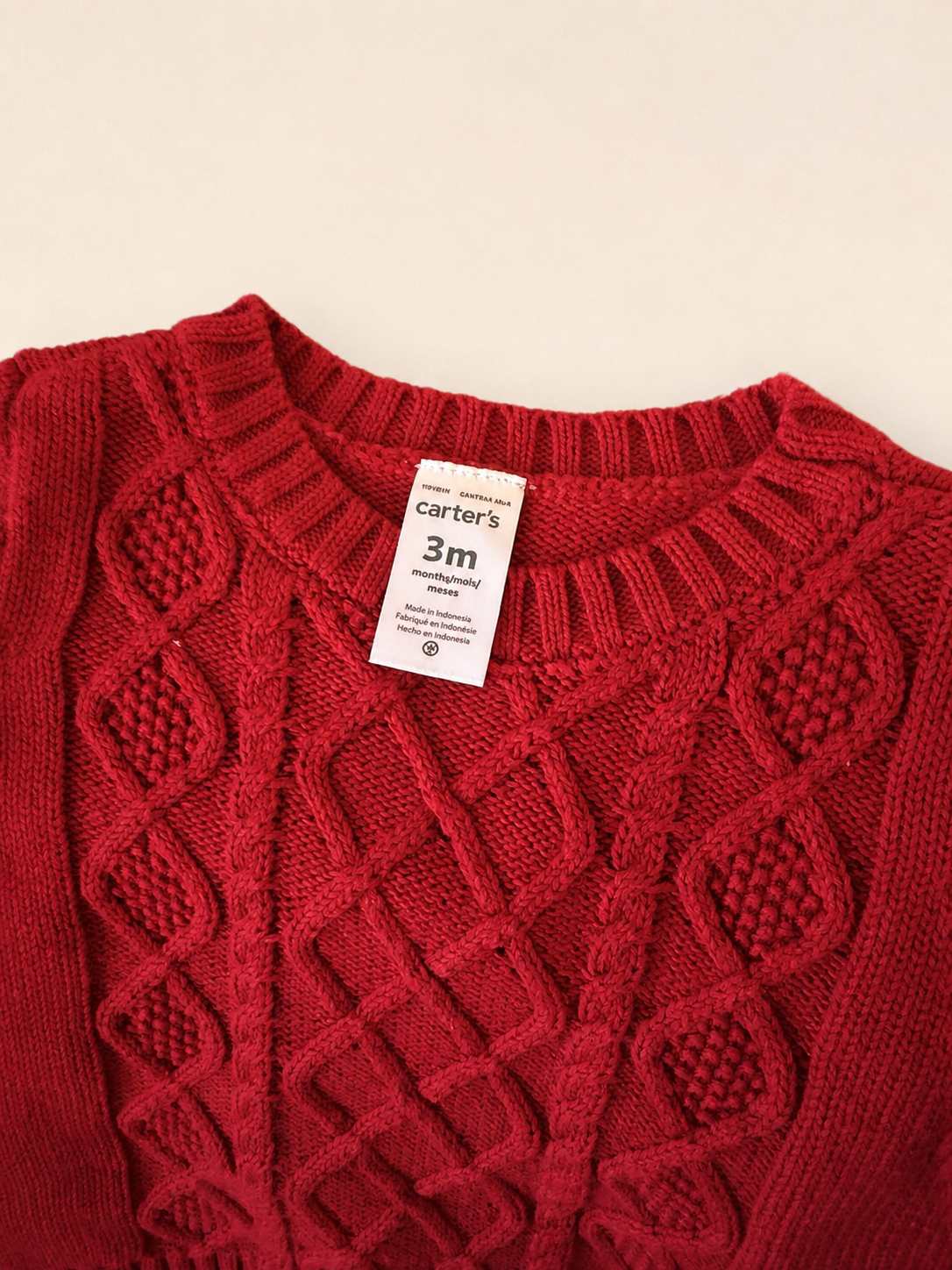 Winter Ready-Knit Sweater 3mo