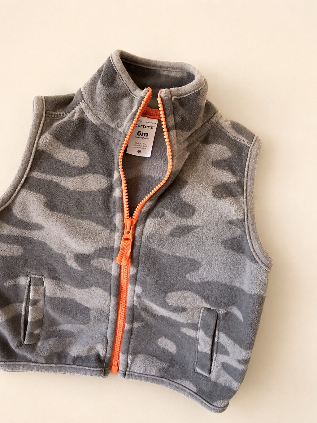 Wild Side Camo Vest - 6 mo