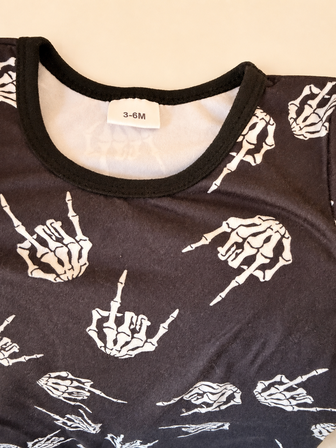 Rock On Skeleton 3-6 mo