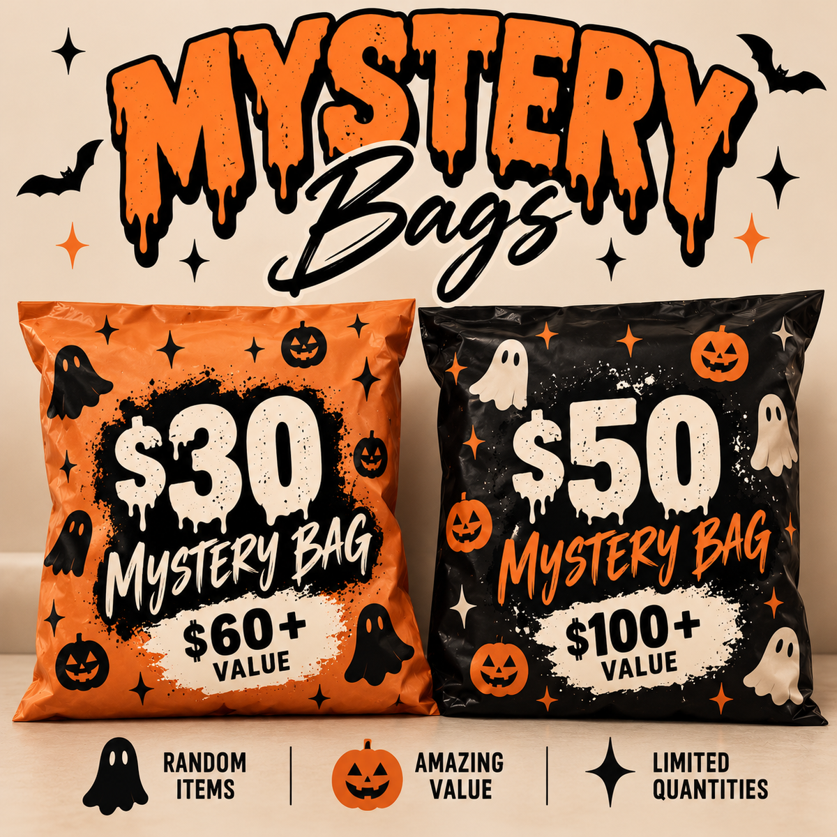 MYSTERY BAG - LIMITED QUANTITIES