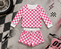 Pink Checker Set