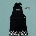 Checkered Heat Cutoff Overalls