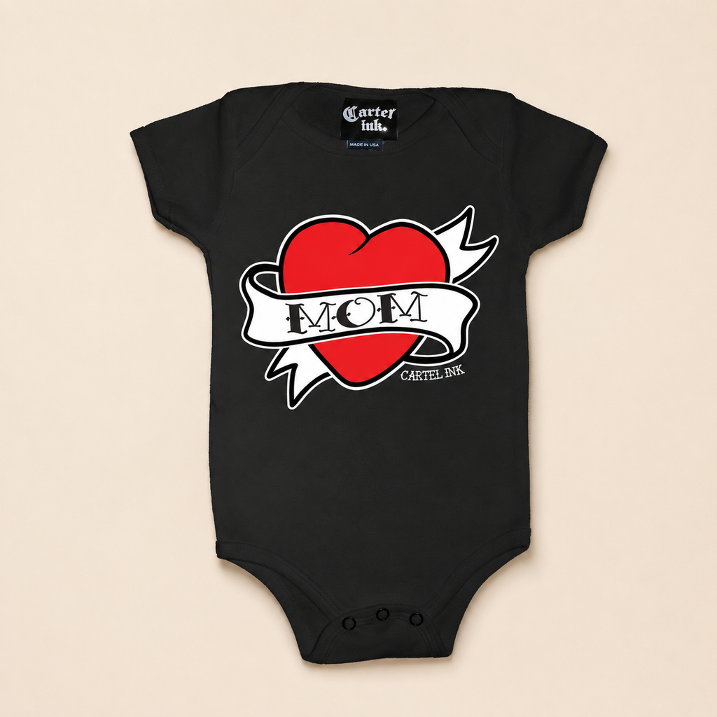 Mom Tattoo Onesie