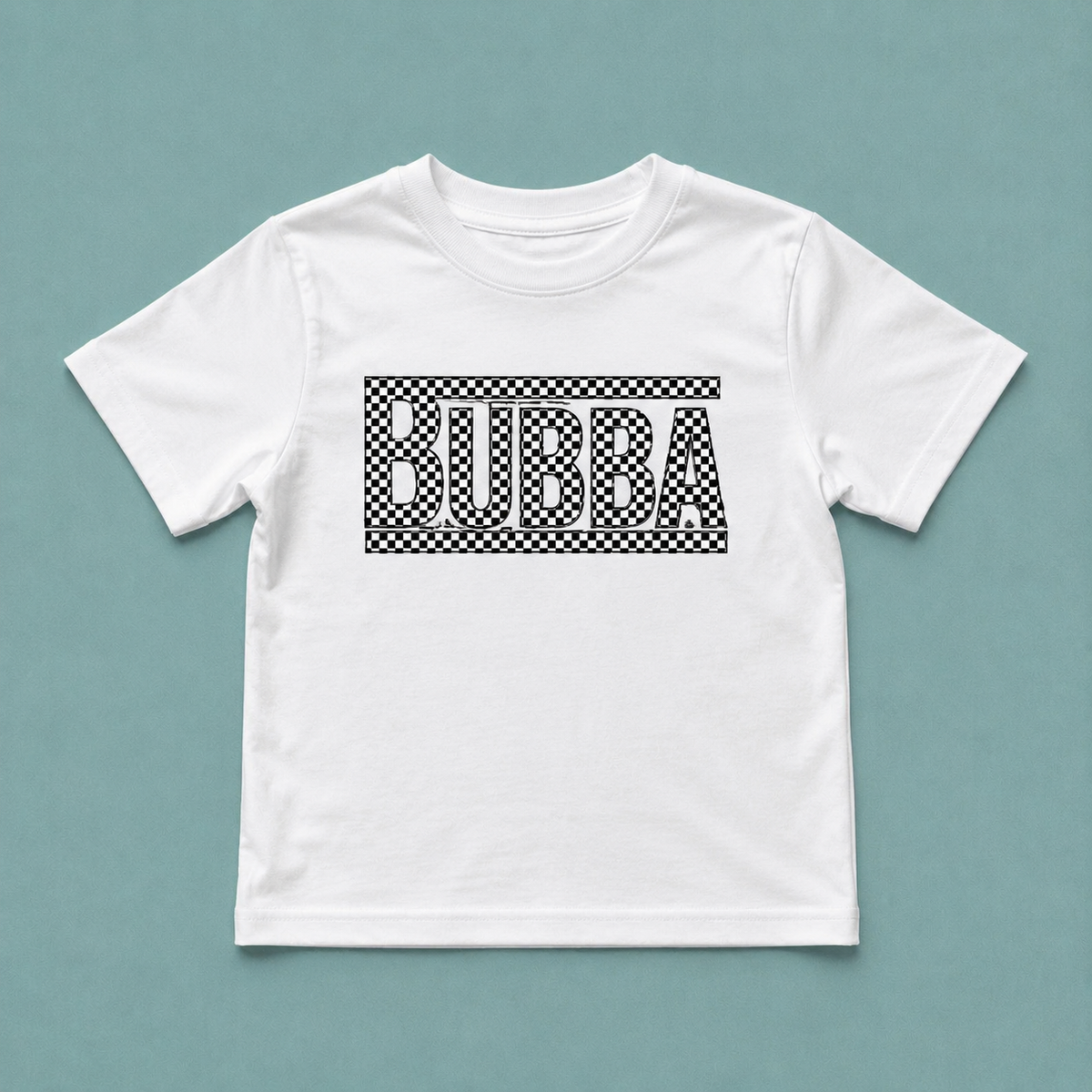 Little Bubba Checkered Tee
