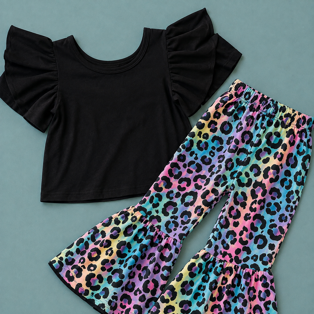 Wild Side Bell Bottom Set