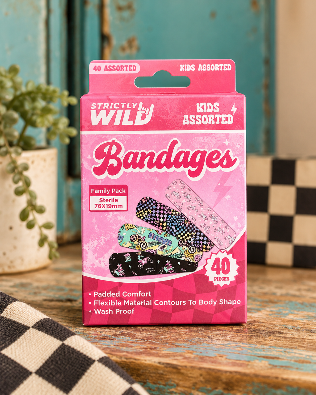 Moto Girl Bandaids