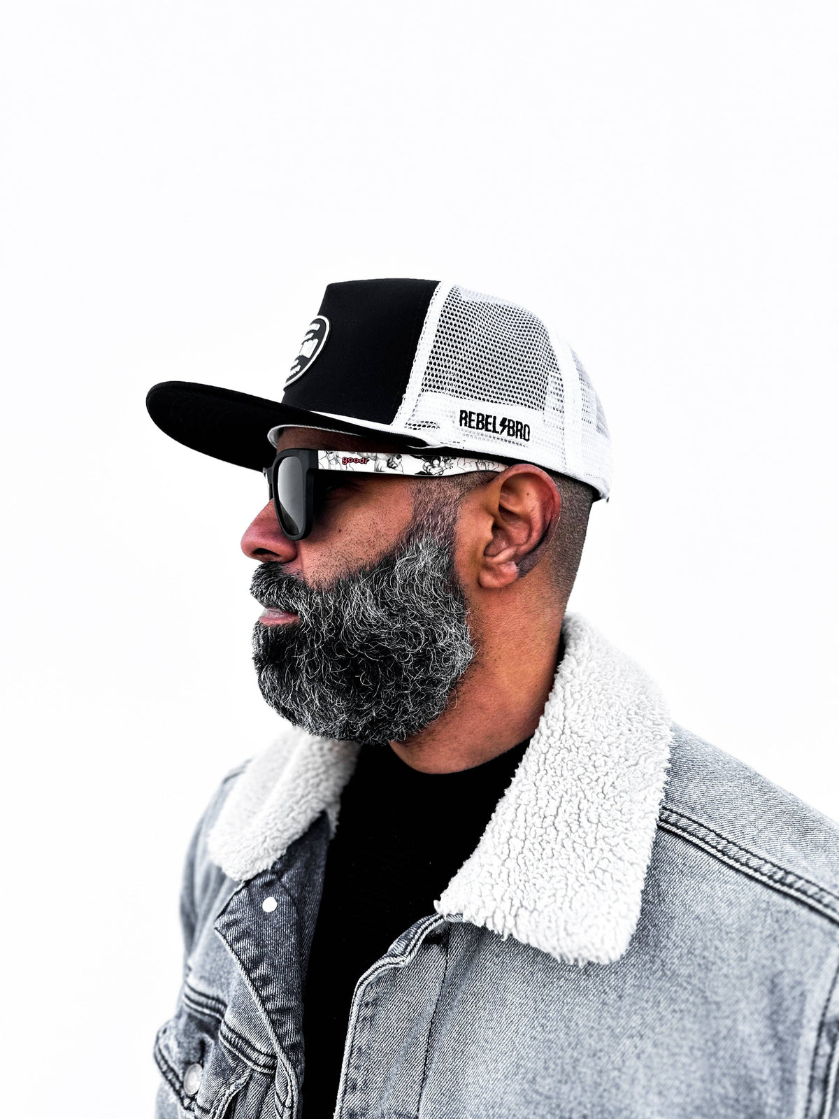 Rebel Bro Flat-Brim Snapback