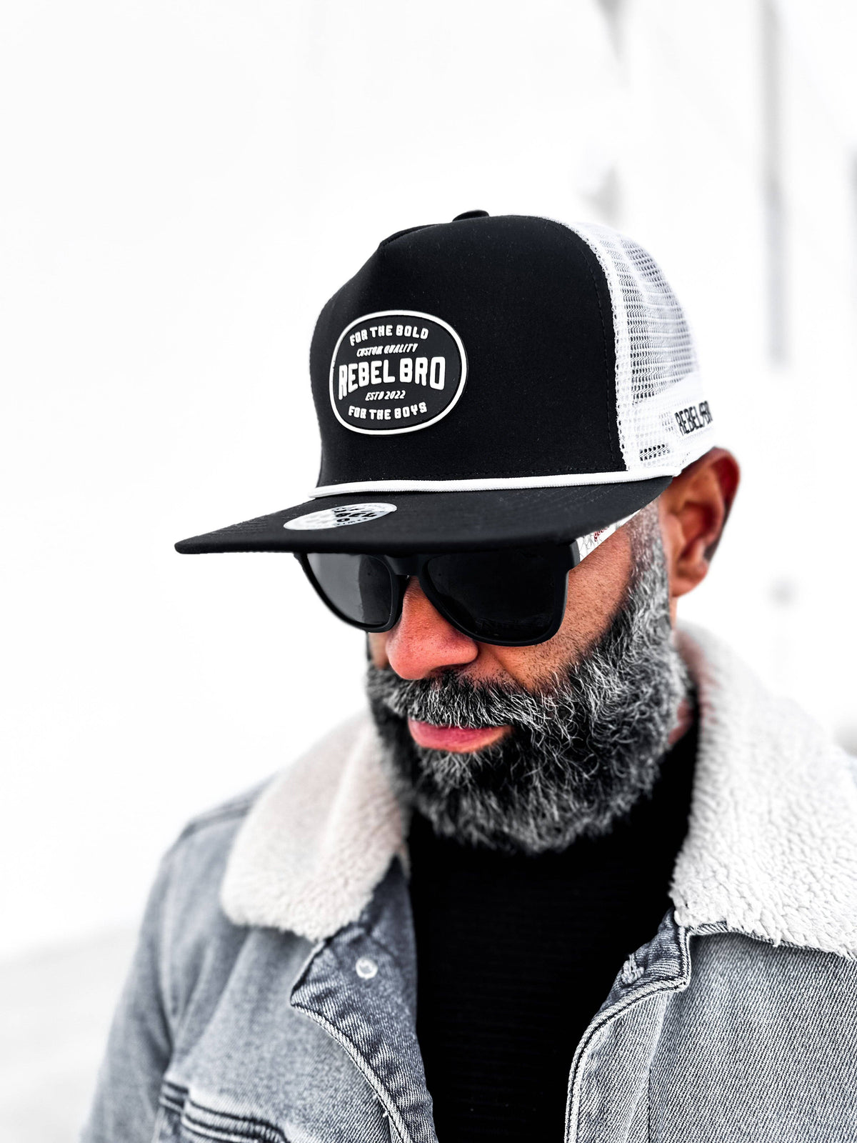 Rebel Bro Flat-Brim Snapback