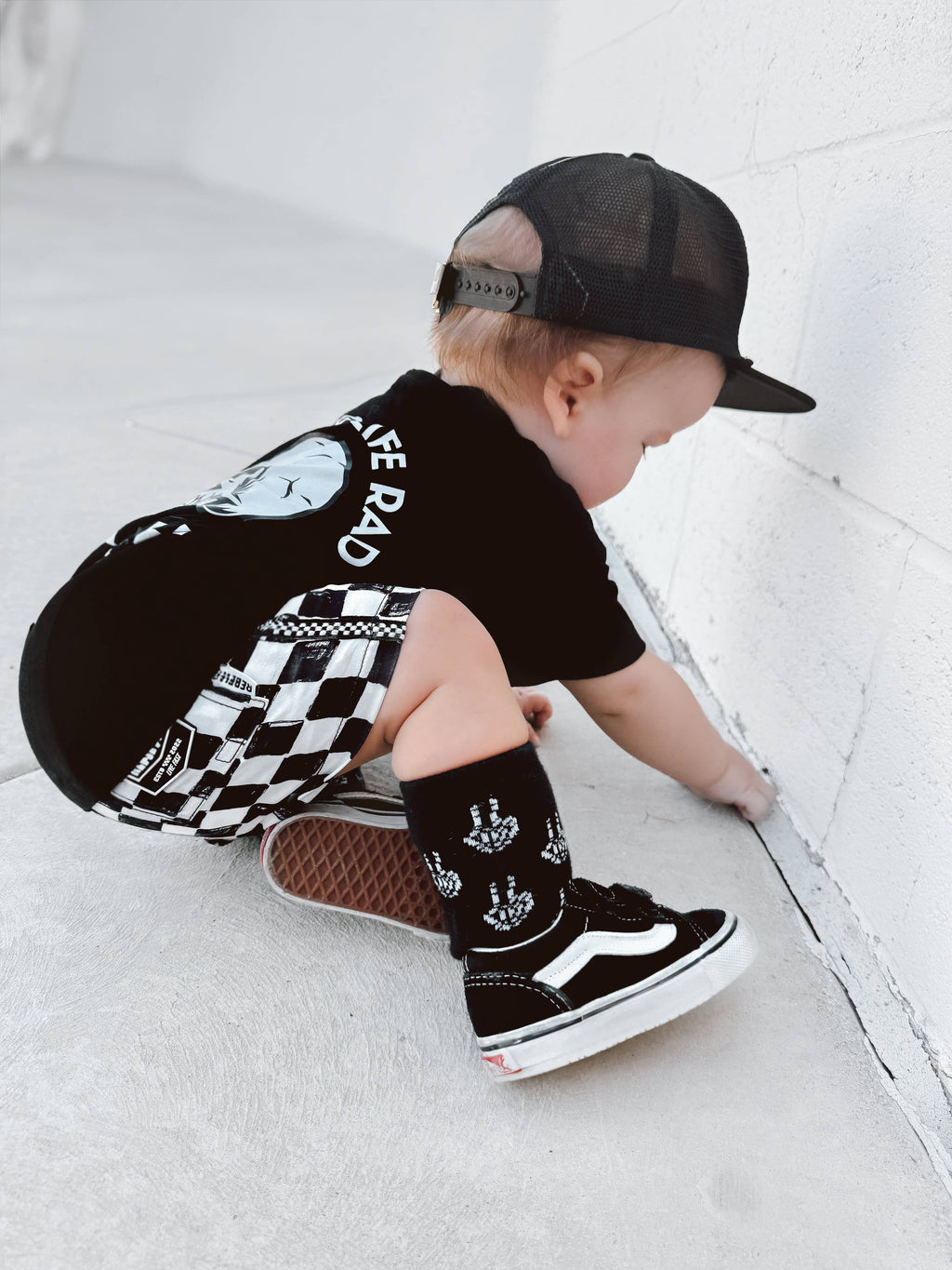 Peace & Bones Crew Socks