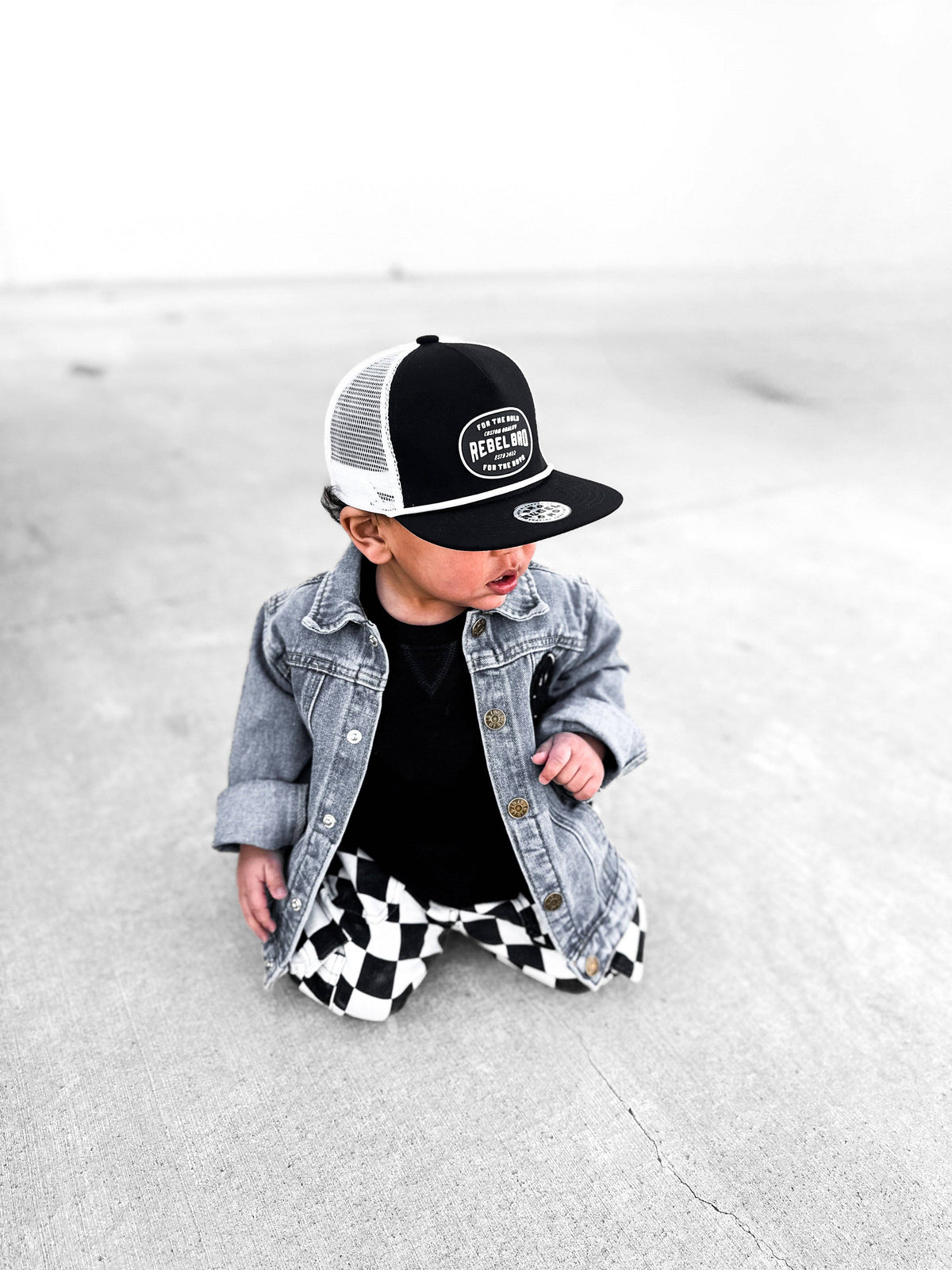 Rebel Bro Flat-Brim Snapback