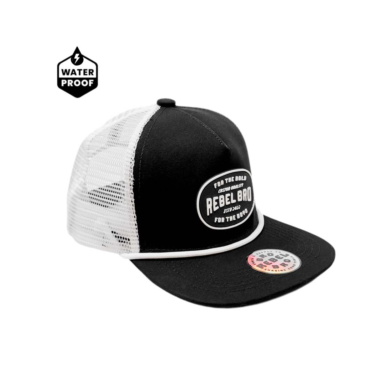 Rebel Bro Flat-Brim Snapback