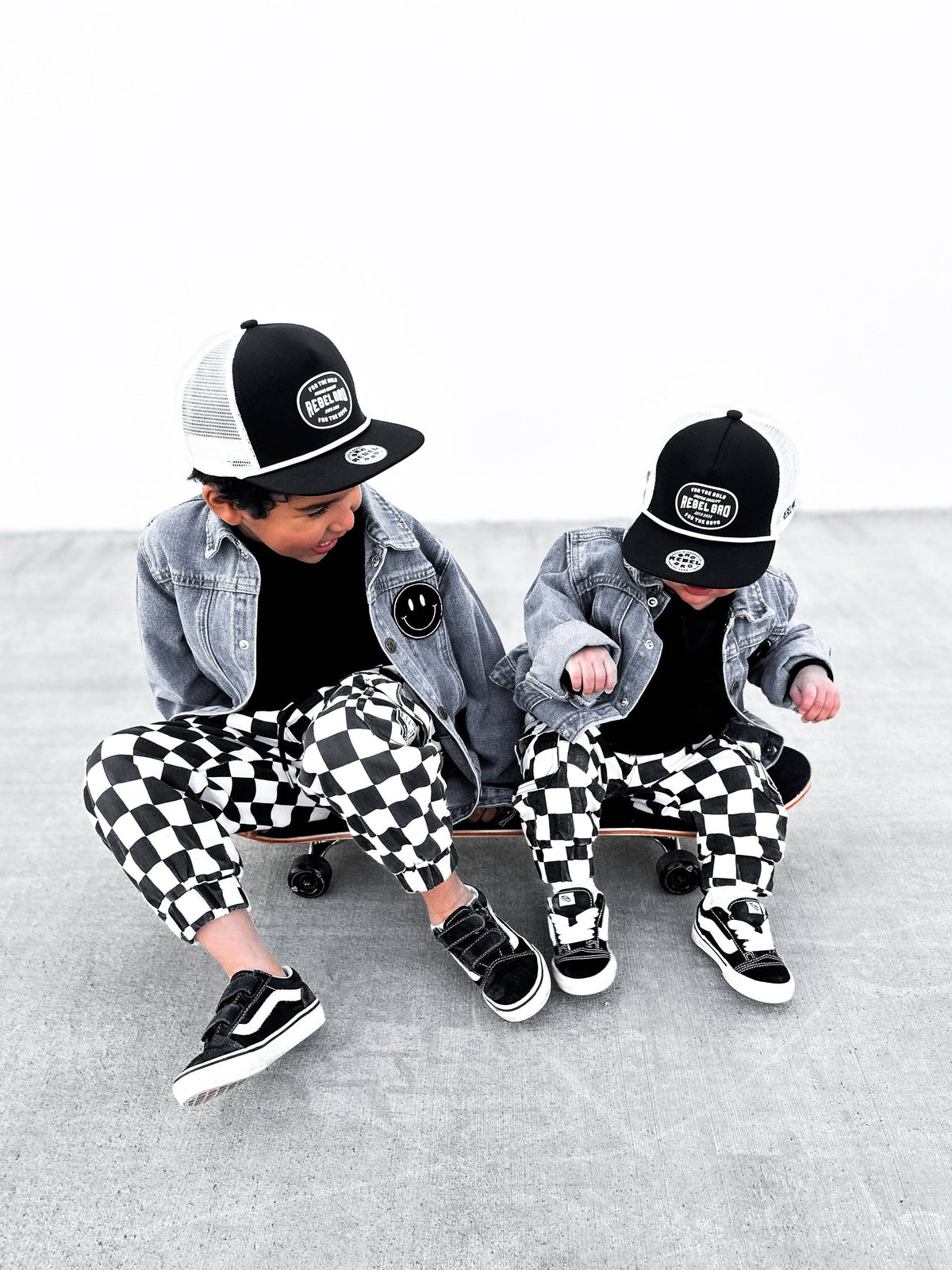 Rebel Bro Flat-Brim Snapback