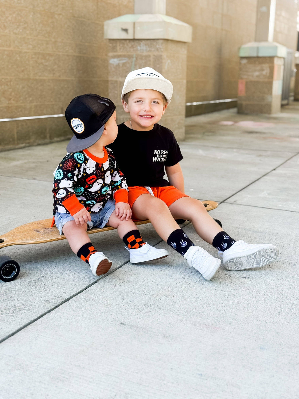 Peace & Bones Crew Socks
